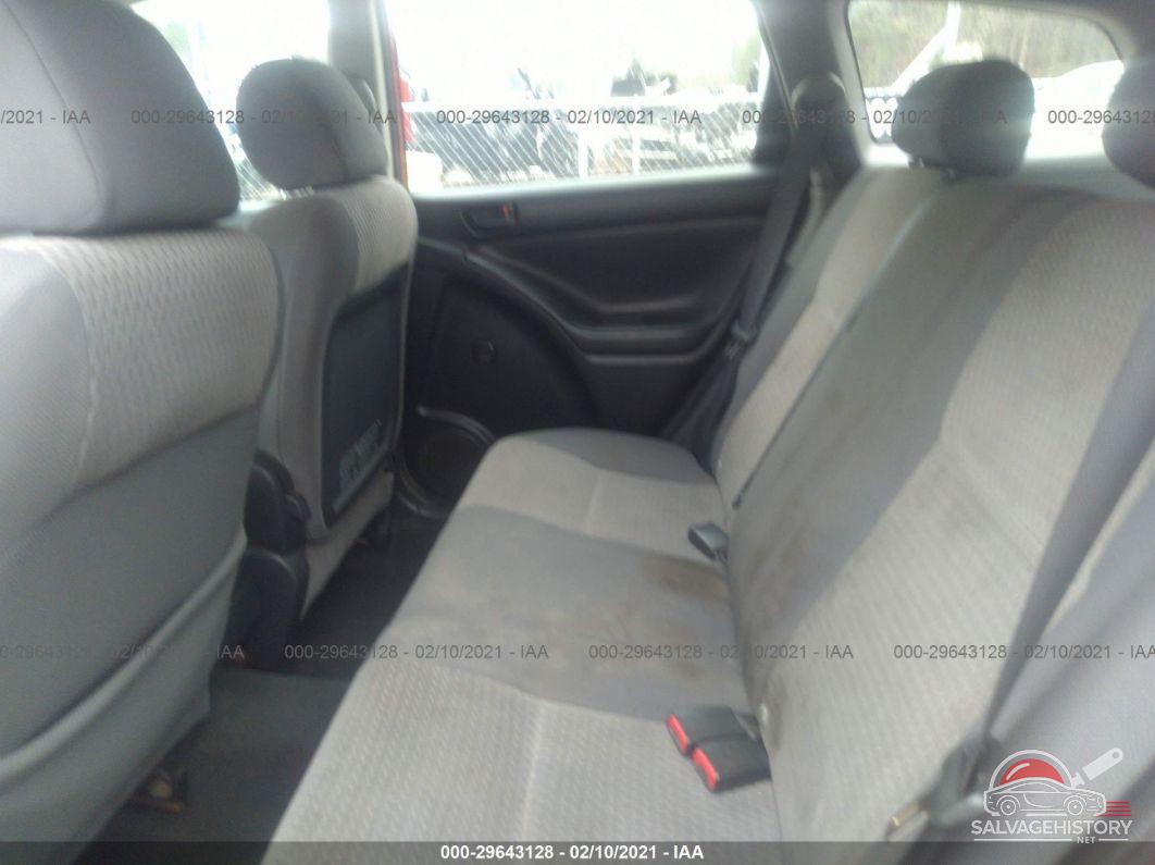 2T1KR32E28C704985 2008 TOYOTA MATRIX photo no. 8