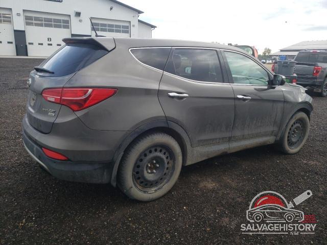 5XYZUDLA1DG091691 2013 HYUNDAI SANTA FE photo no. 3