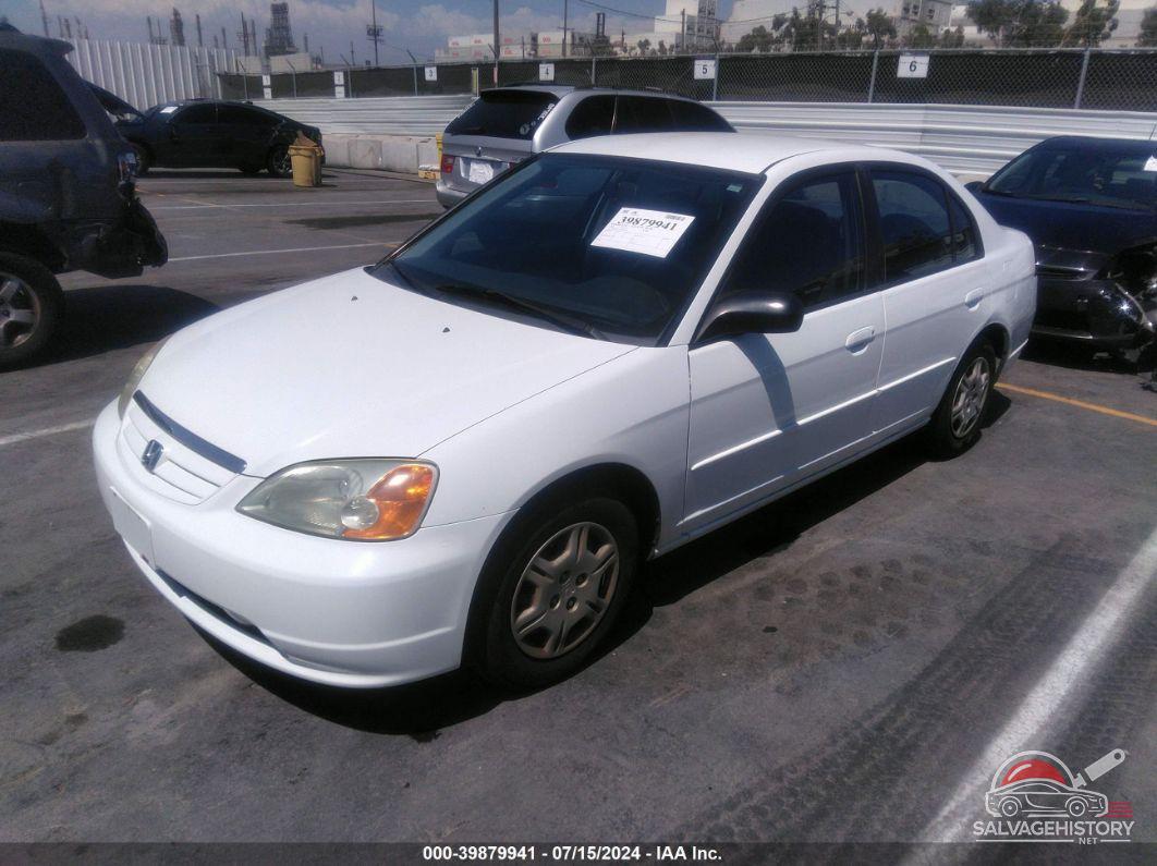 2HGES165X2H503477 2002 HONDA CIVIC photo no. 2
