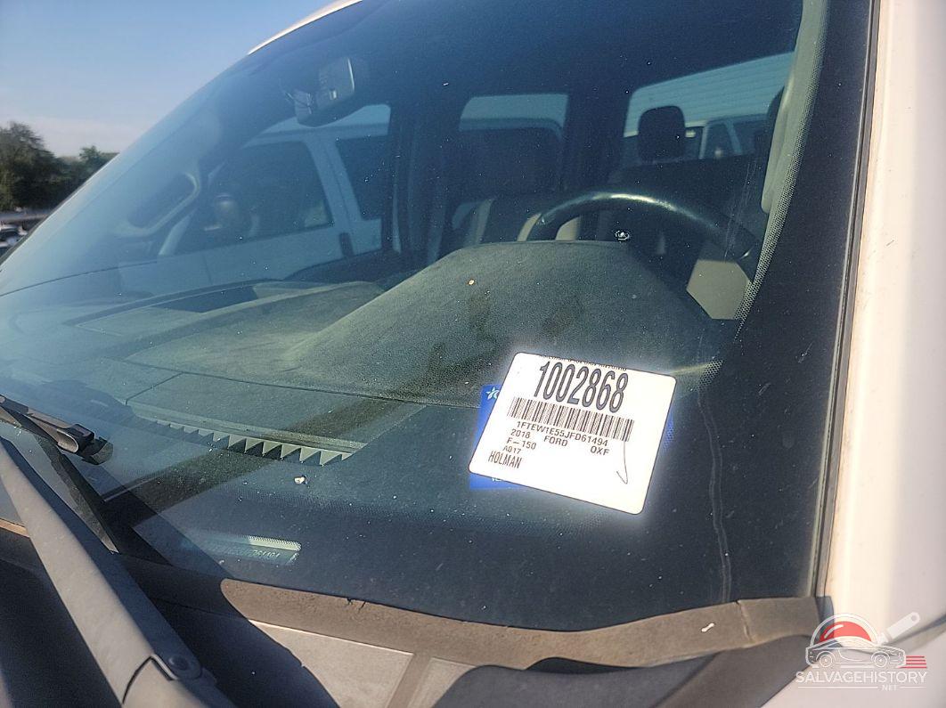1FTEW1E55JFD61494 2018 FORD F-150 photo no. 10