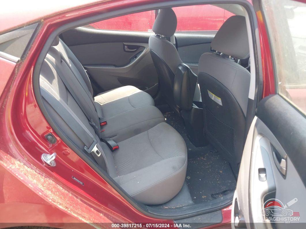 5NPDH4AE2GH743347 2016 HYUNDAI ELANTRA photo no. 8