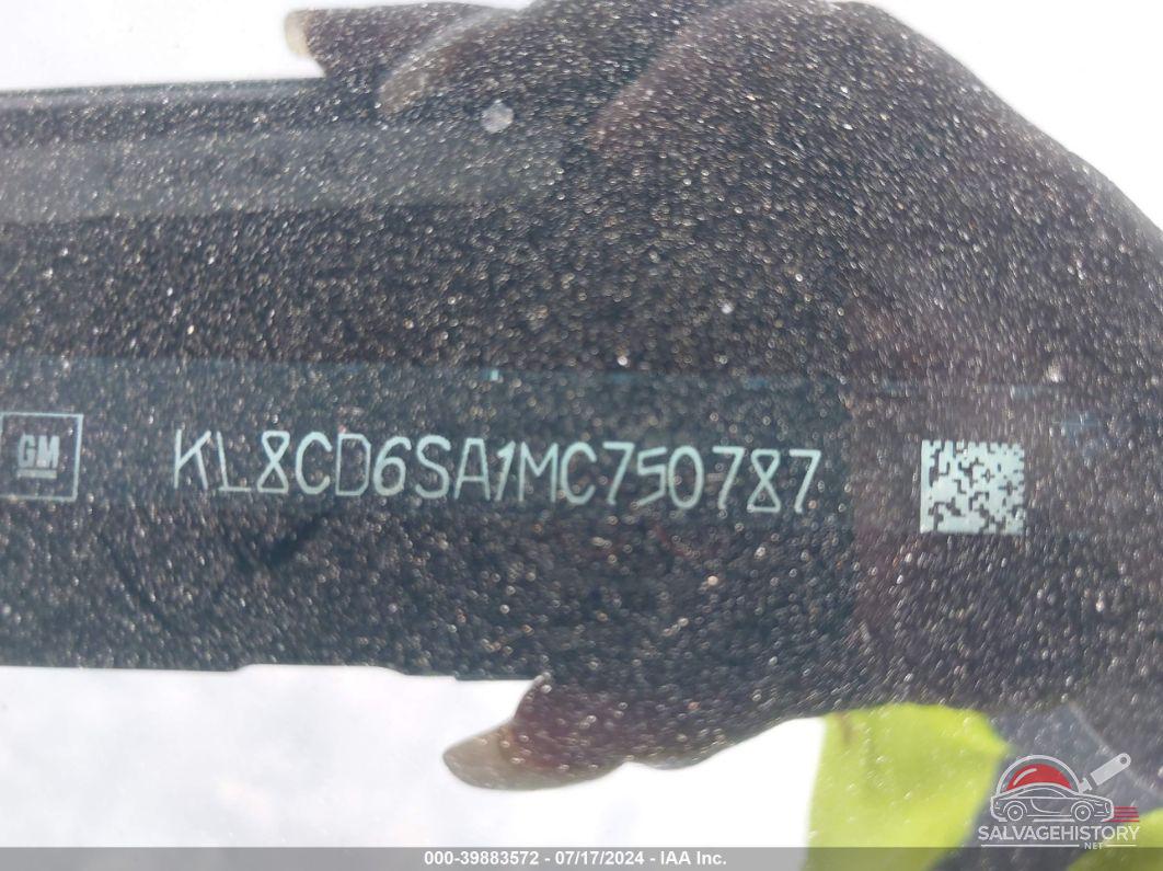 KL8CD6SA1MC750787 2021 CHEVROLET SPARK photo no. 9