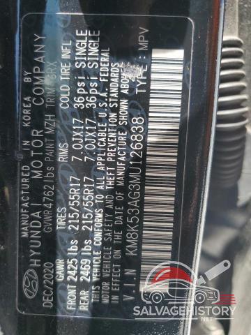 KM8K53AG3MU126838 2021 HYUNDAI KONA photo no. 13