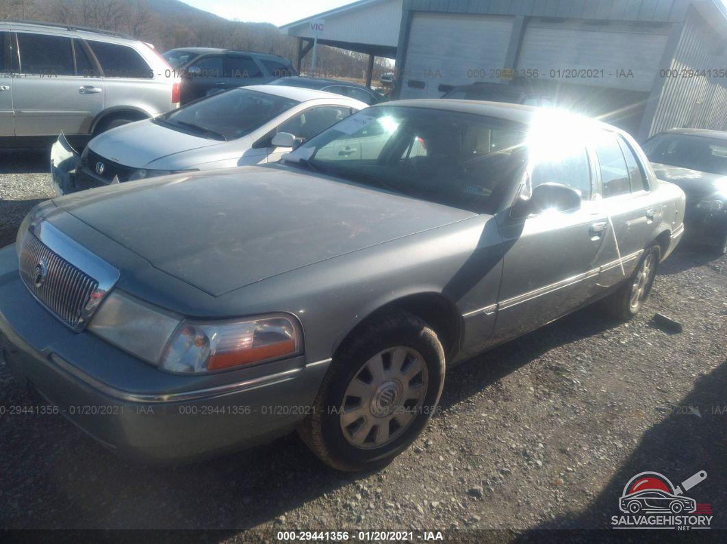 2MEFM75W05X618561 2005 MERCURY GRAND MARQUIS photo no. 2