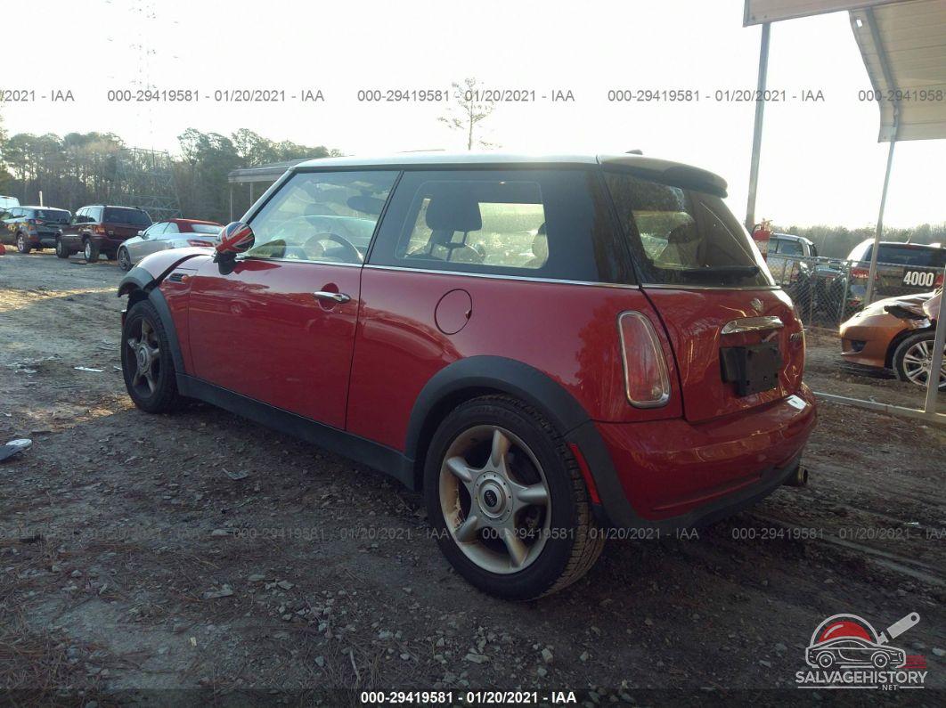 WMWRC33435TC59246 2005 MINI COOPER HARDTOP photo no. 3