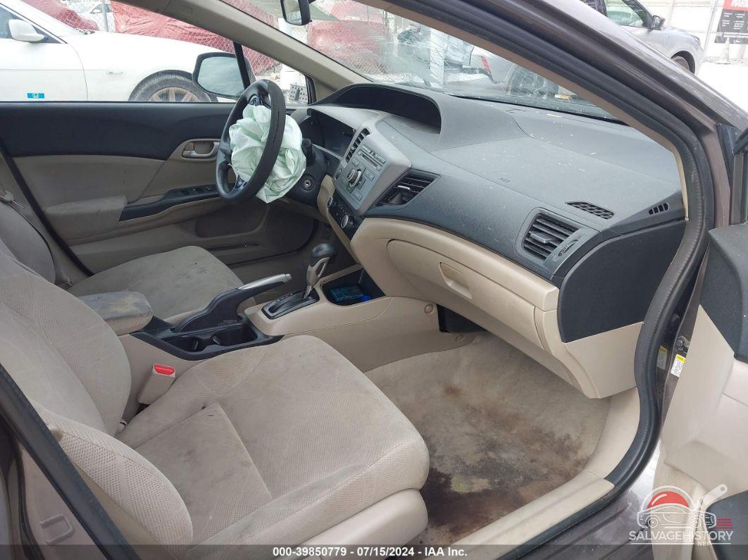 19XFB2F58CE392076 2012 HONDA CIVIC photo no. 5