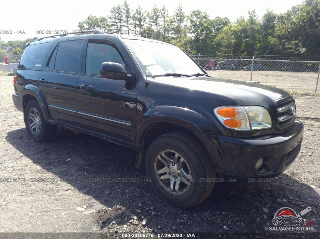 5TDBT48A83S154106 2003 TOYOTA SEQUOIA photo no. 5