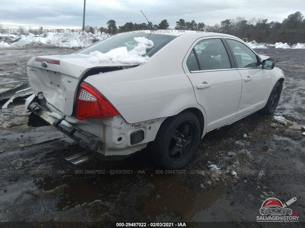 3FAHP0HA6AR429954 2010 FORD FUSION photo no. 4