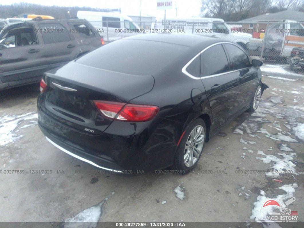 1C3CCCAB1FN556498 2015 CHRYSLER 200 photo no. 4