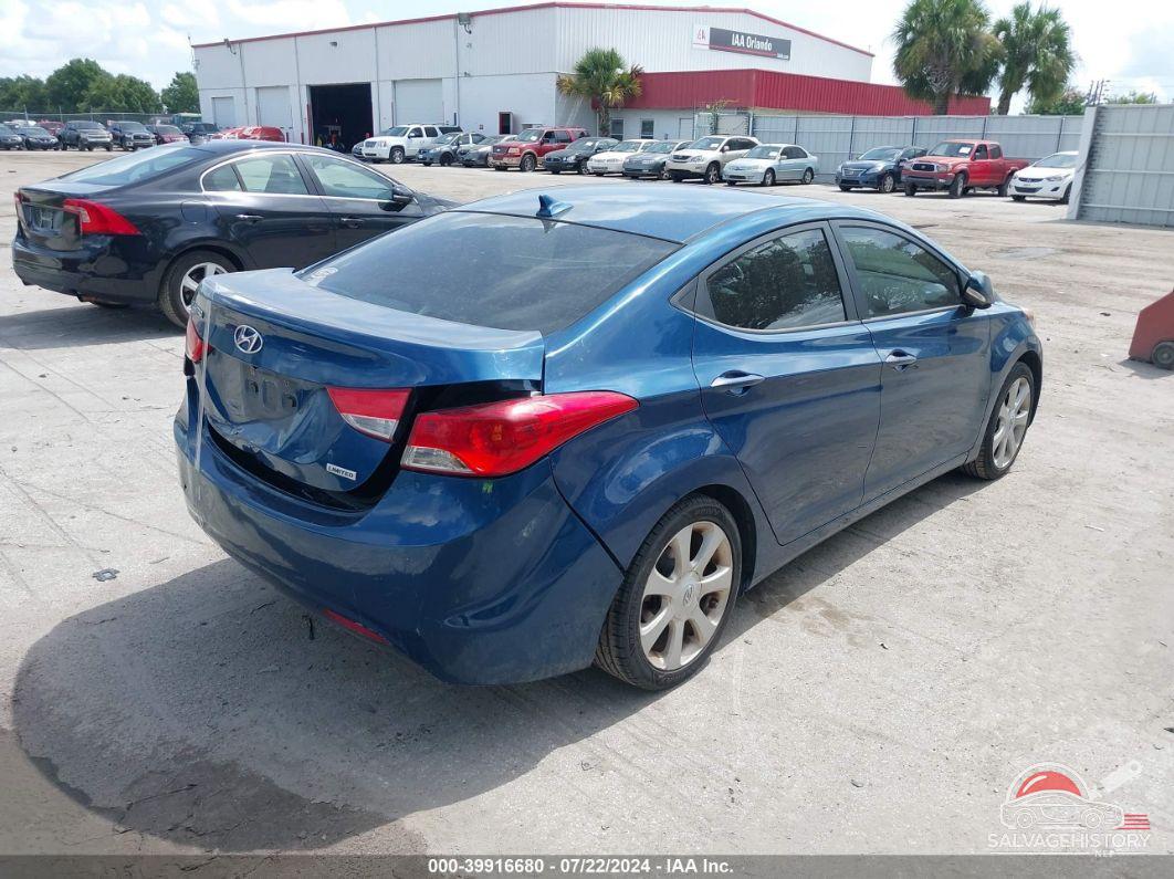 KMHDH4AE1DU997080 2013 HYUNDAI ELANTRA photo no. 4