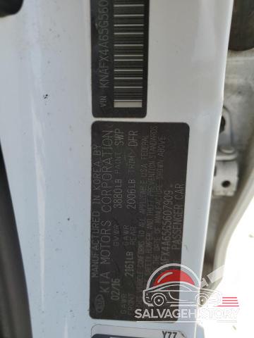 KNAFX4A65G5607909 2016 KIA FORTE photo no. 12