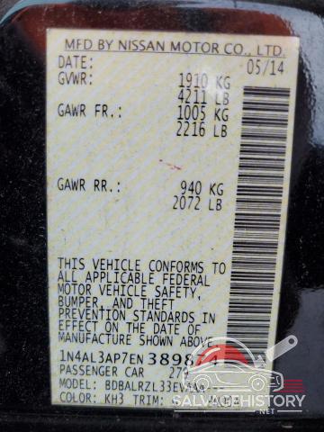 1N4AL3AP7EN389874 2014 NISSAN ALTIMA photo no. 12