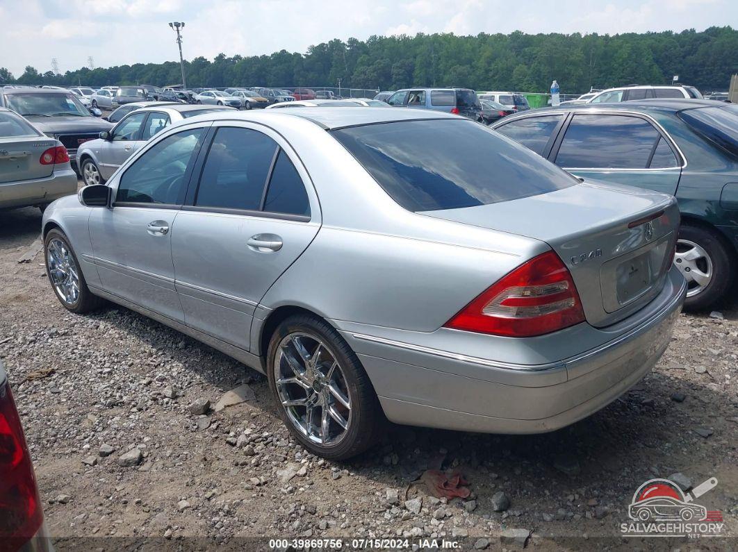 WDBRF61J83F378308 2003 MERCEDES-BENZ C 240 photo no. 3