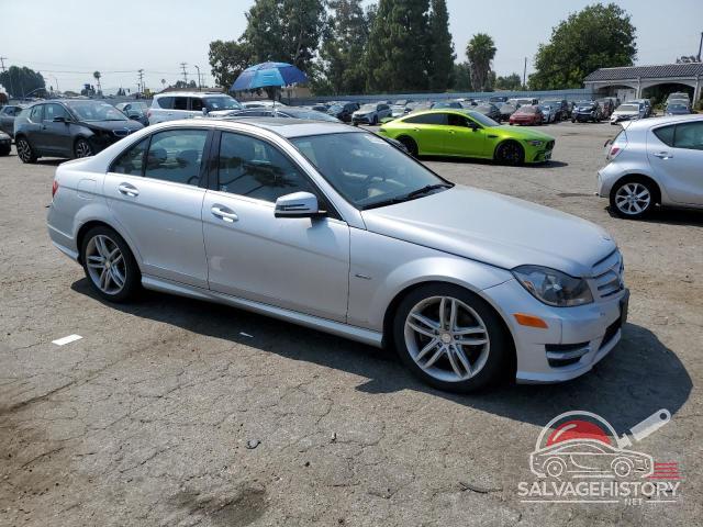 WDDGF4HB6CR203541 2012 MERCEDES-BENZ C-CLASS photo no. 4