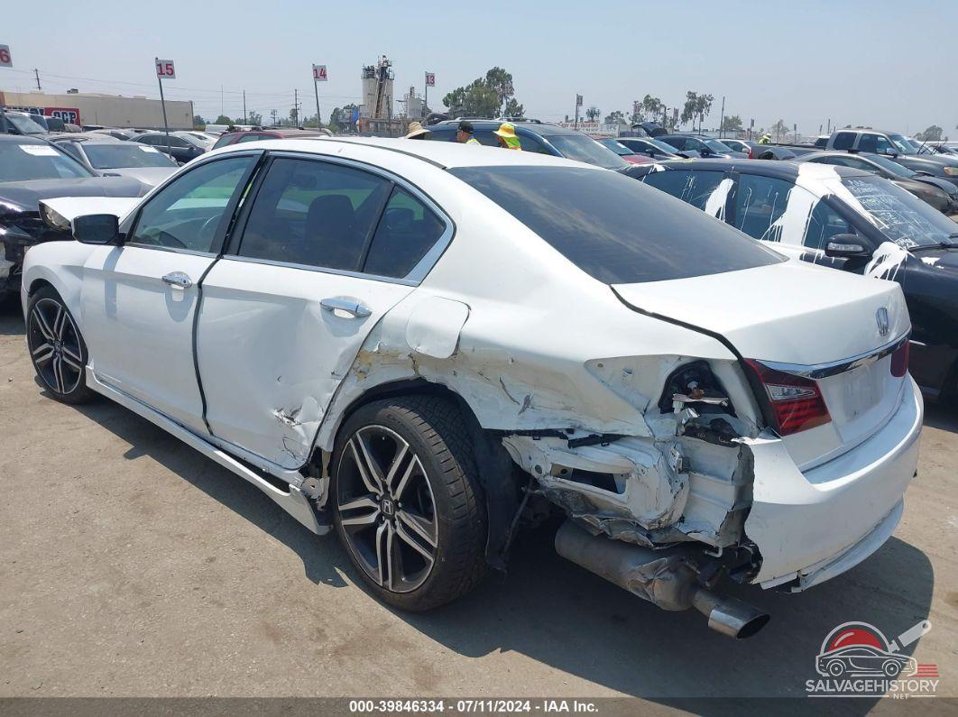 1HGCR2F54GA143167 2016 HONDA ACCORD photo no. 3