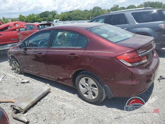 2HGFB2F51EH537600 2014 HONDA CIVIC photo no. 2