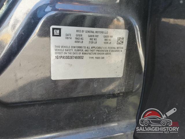1G1PA5SG3E7460652 2014 CHEVROLET CRUZE photo no. 12