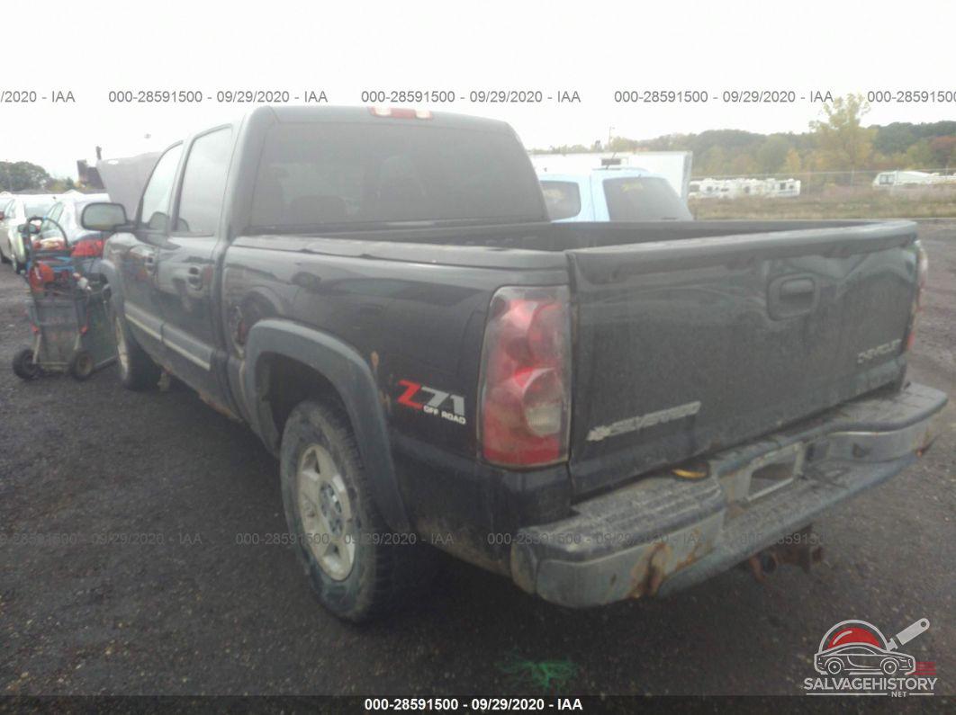 2GCEK13T541340654 2004 CHEVROLET SILVERADO 1500 CREW CAB photo no. 3