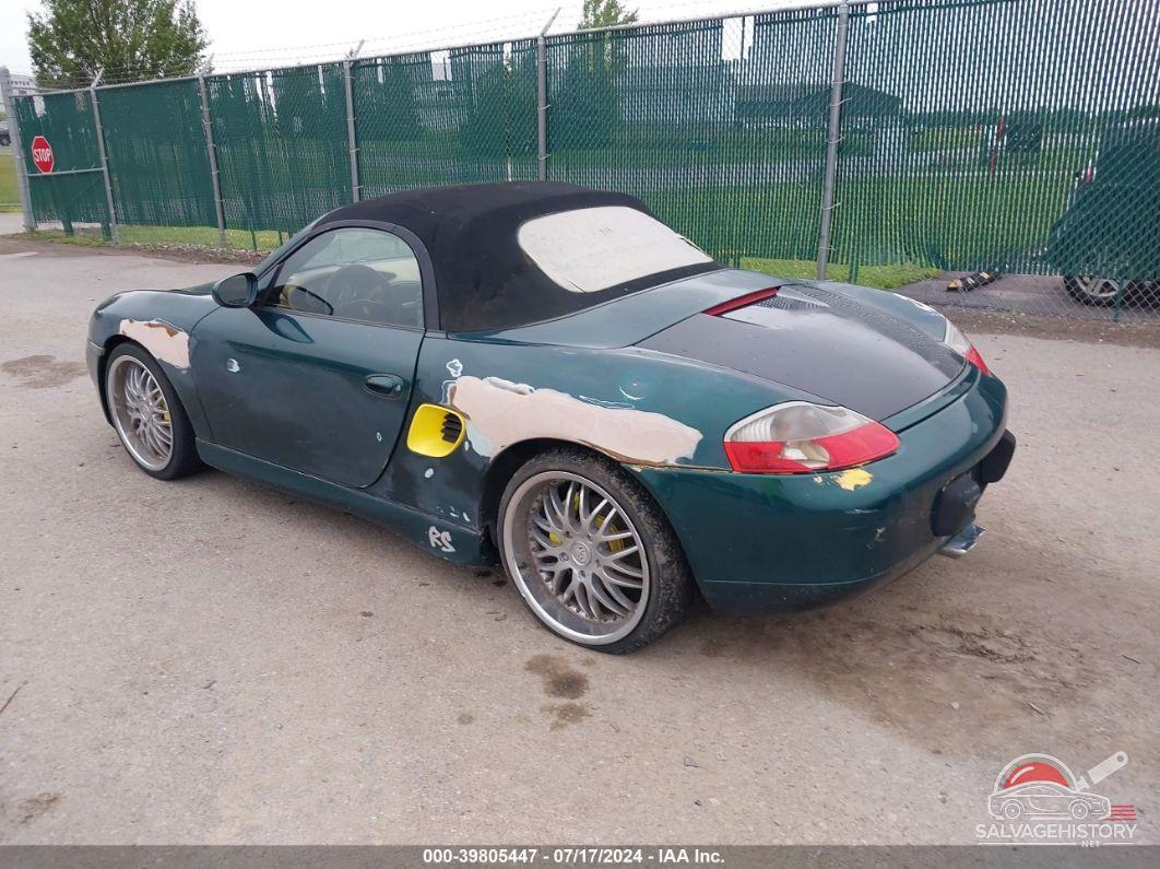 WP0CA29871U621311 2001 PORSCHE BOXSTER photo no. 3
