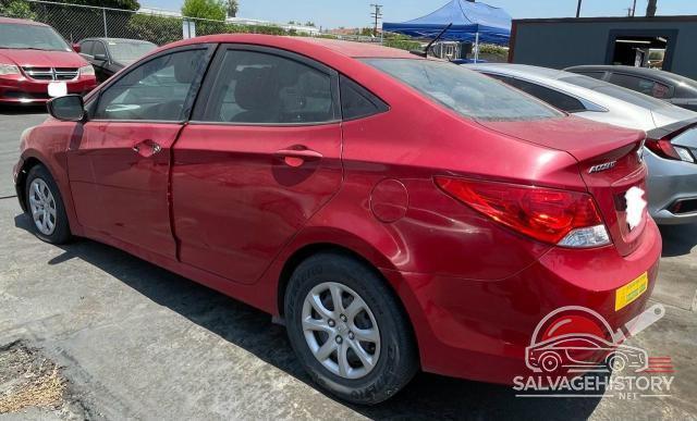 KMHCT4AEXDU356150 2013 HYUNDAI ACCENT photo no. 3