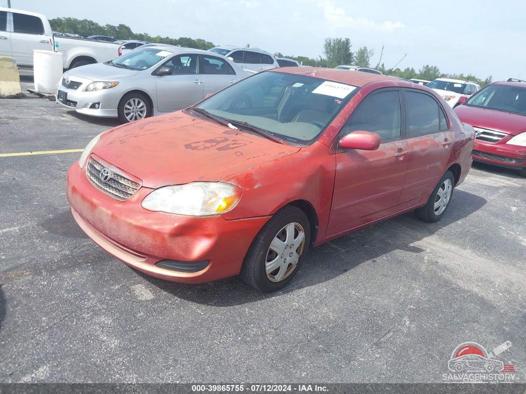 1NXBR32E56Z598687 2006 TOYOTA COROLLA photo no. 2