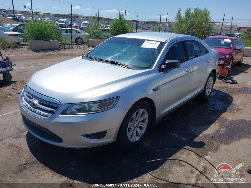 1FAHP2DW9BG180829 2011 FORD TAURUS photo no. 2