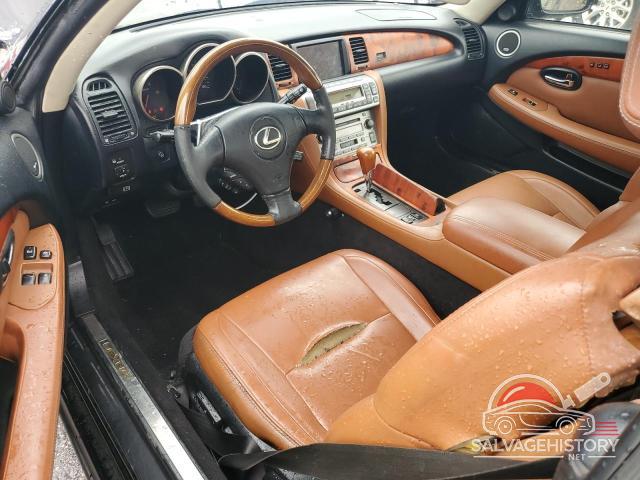 JTHFN48Y220033399 2002 LEXUS SC430 photo no. 8