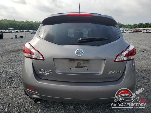 JN8AZ1MW6CW238911 2012 NISSAN MURANO photo no. 6
