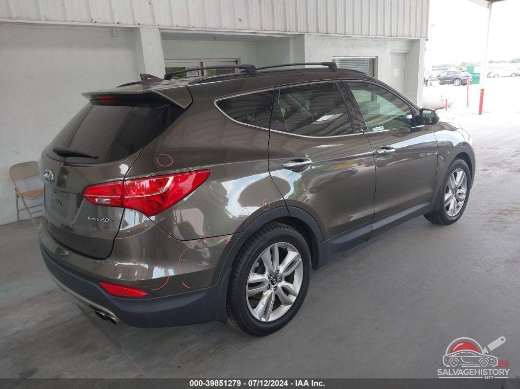 5XYZU3LA0DG117417 2013 HYUNDAI SANTA FE SPORT photo no. 4