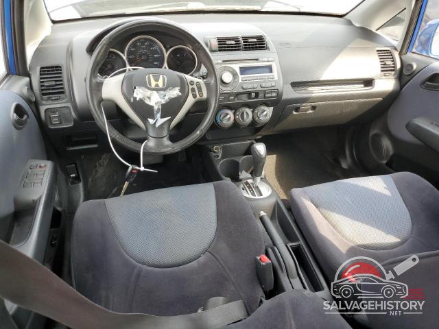 JHMGD38687S033225 2007 HONDA FIT photo no. 8