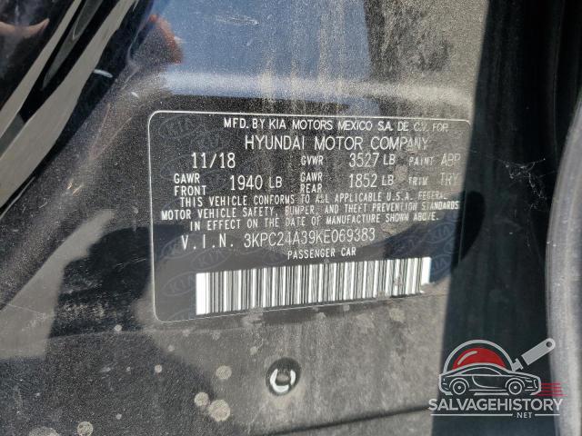 3KPC24A39KE069383 2019 HYUNDAI ACCENT photo no. 12