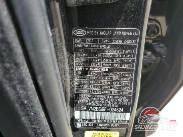 SALVN2BG9FH024524 2015 LAND ROVER RANGEROVER photo no. 13