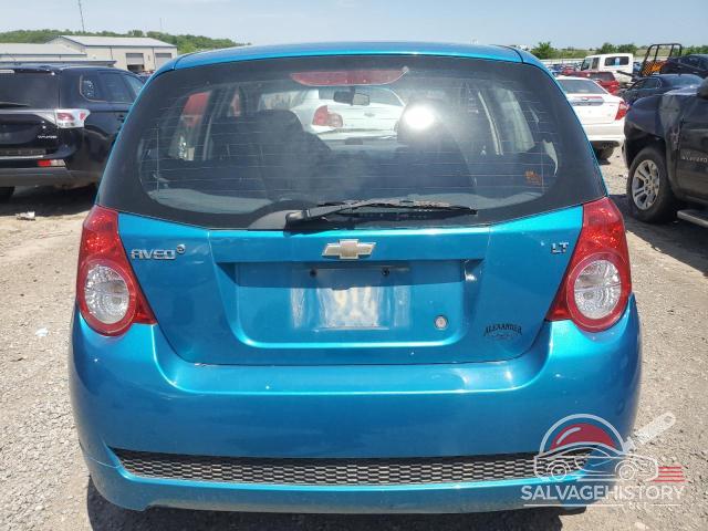 KL1TD66E49B639420 2009 CHEVROLET AVEO photo no. 6