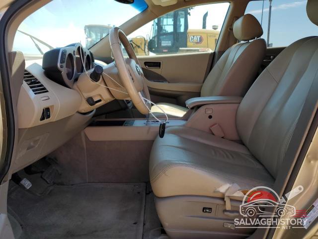 JN8AZ08W95W408654 2005 NISSAN MURANO photo no. 7