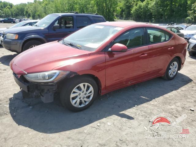 KMHD74LF2HU079448 2017 HYUNDAI ELANTRA photo no. 10