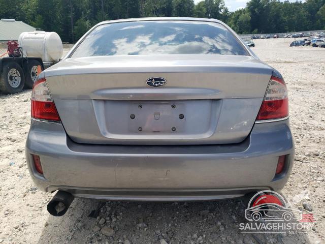 4S3BL616896223905 2009 SUBARU LEGACY photo no. 6