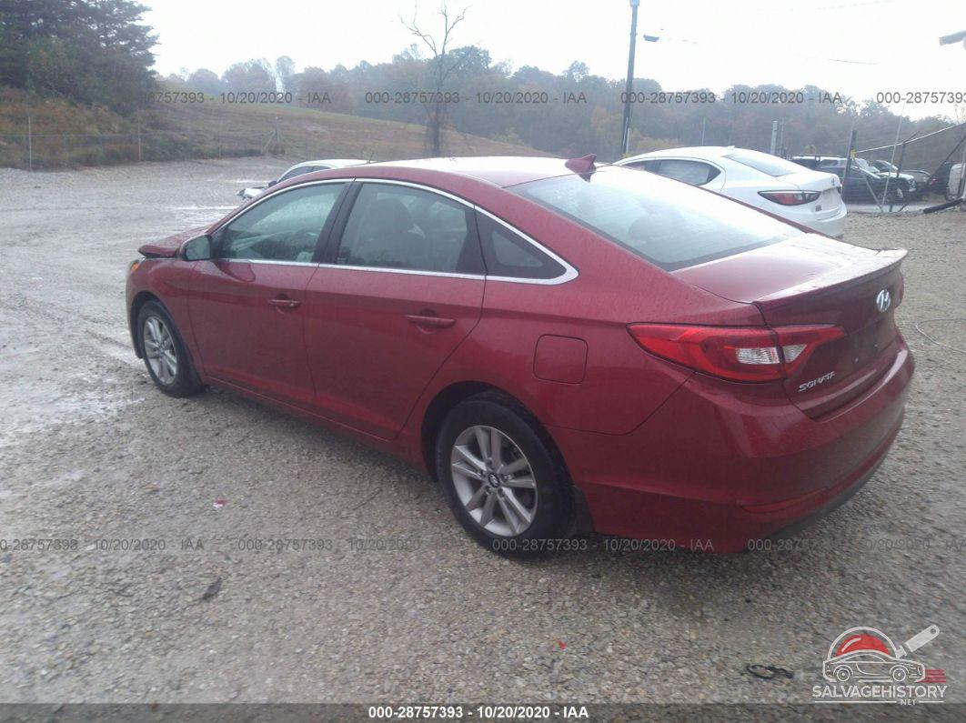 5NPE24AF7GH291832 2016 HYUNDAI SONATA photo no. 3