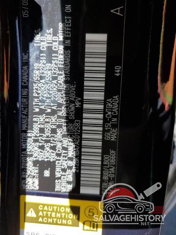 2T2BK1BA7AC012583 2010 LEXUS RX350 photo no. 13