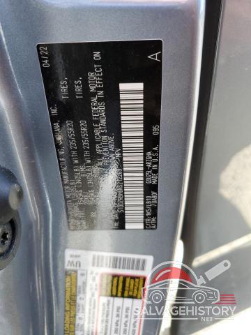 5TDDZRBH6NS212209 2022 TOYOTA HIGHLANDER photo no. 12