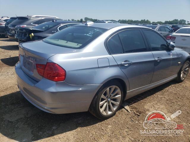 WBAPK7C55BA820934 2011 BMW 3 SERIES photo no. 3