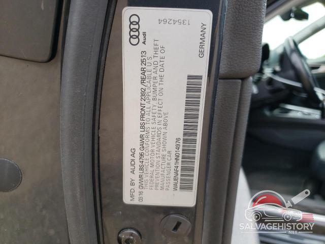 WAUENAF41HN014976 2017 AUDI A4 photo no. 12