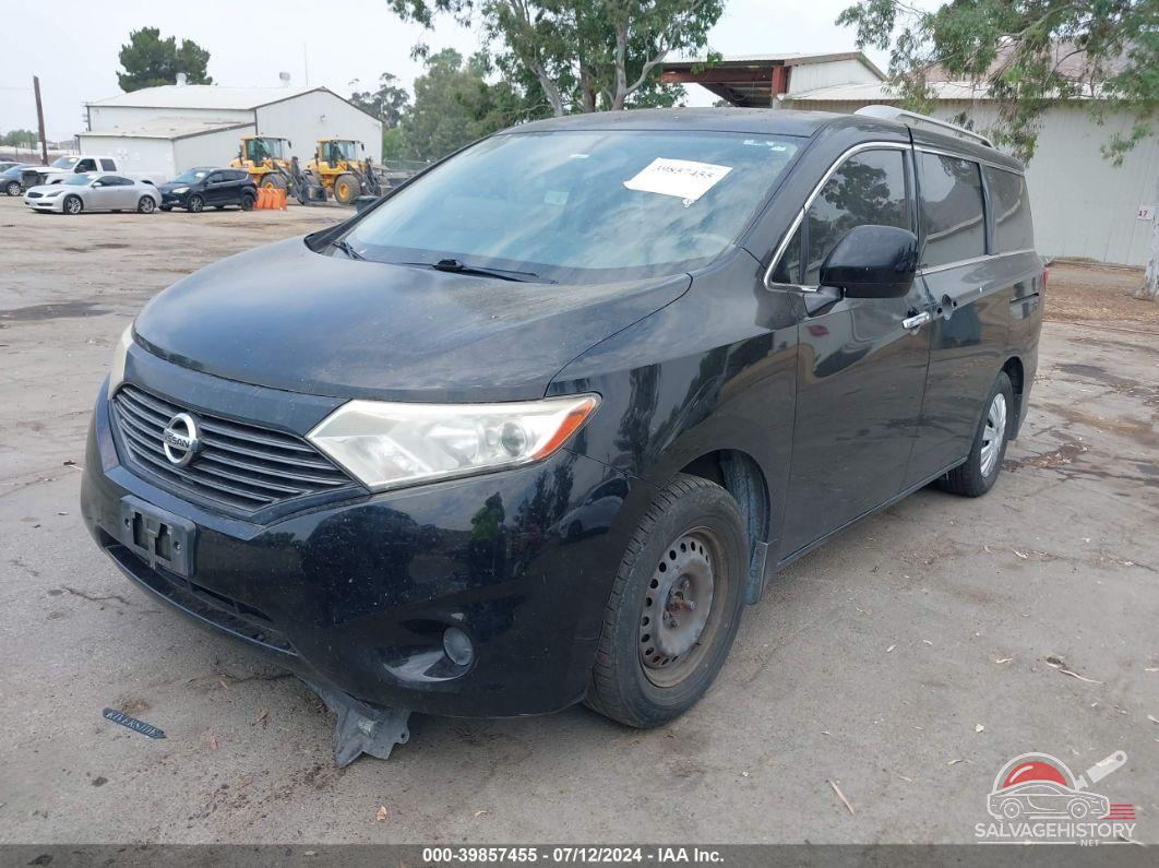 JN8AE2KP7E9103158 2014 NISSAN QUEST photo no. 2