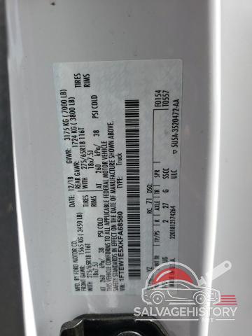 1FTEW1E5XKFA68580 2019 FORD F-150 photo no. 12