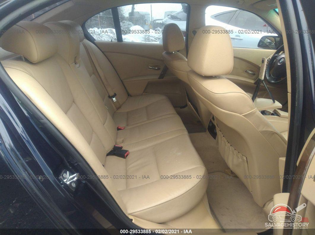 WBANF33536CS34375 2006 BMW 5 SERIES photo no. 8