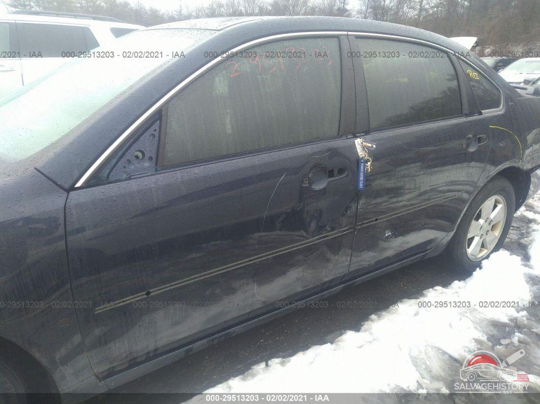 2G1WT58K379315419 2007 CHEVROLET IMPALA photo no. 6