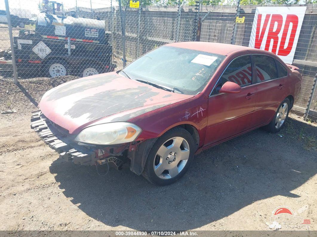 2G1WD58C769276323 2006 CHEVROLET IMPALA photo no. 2