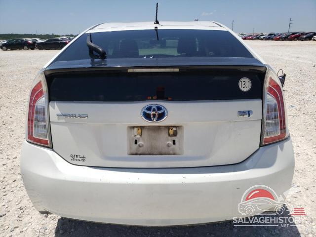 JTDKN3DUXD5591715 2013 TOYOTA PRIUS photo no. 6