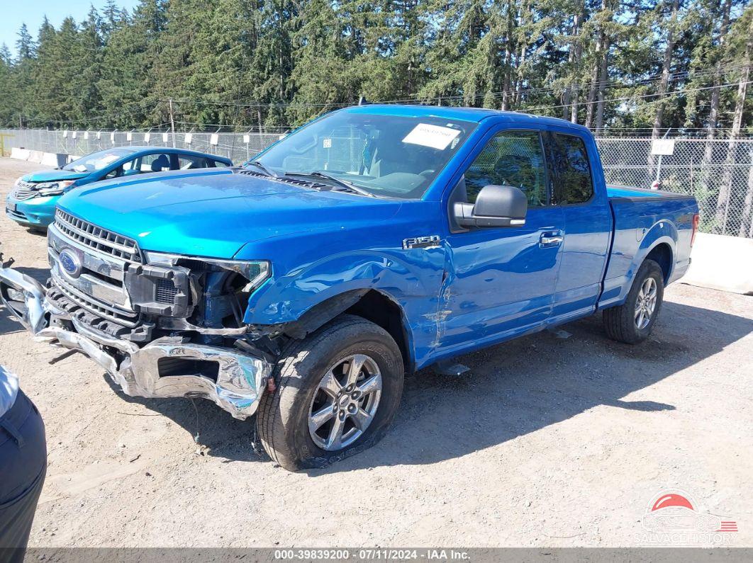 1FTEX1EP7LKD19739 2020 FORD F150 photo no. 2