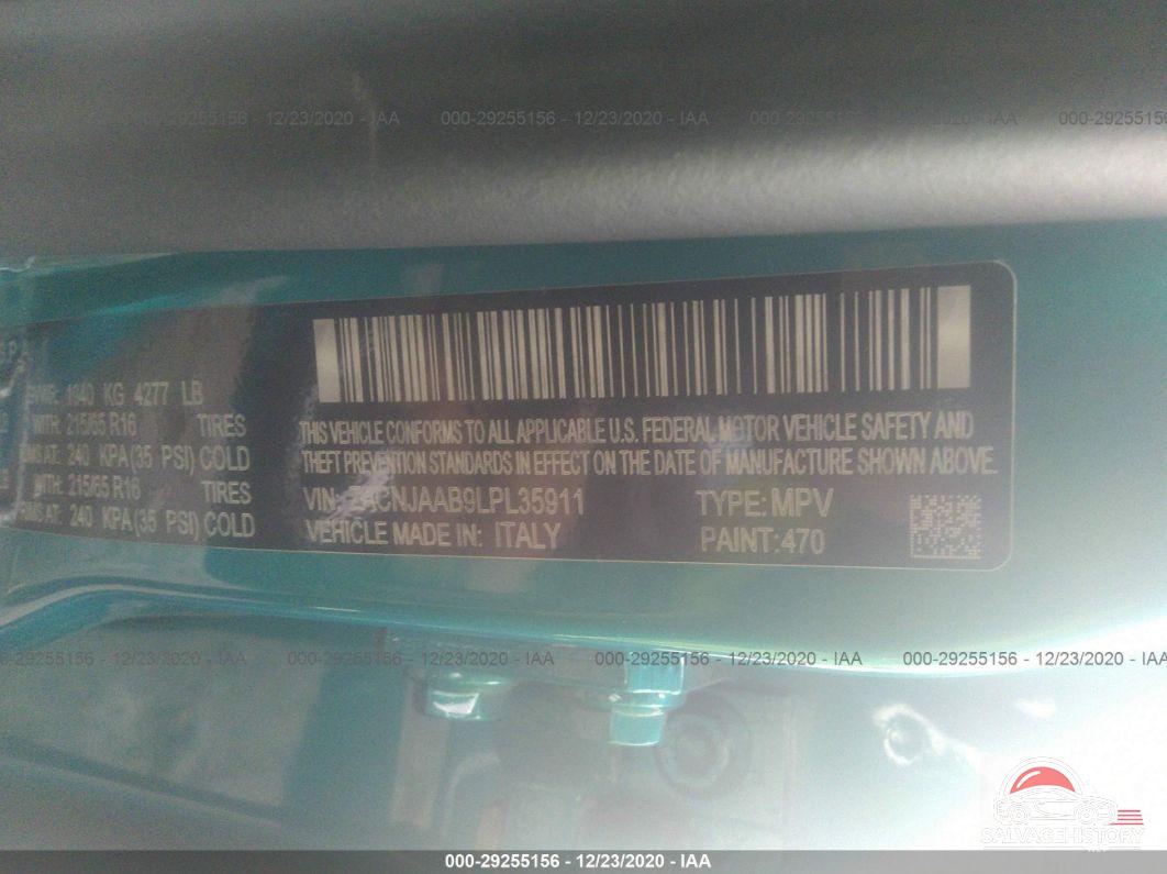 ZACNJAAB9LPL35911 2020 JEEP RENEGADE photo no. 9