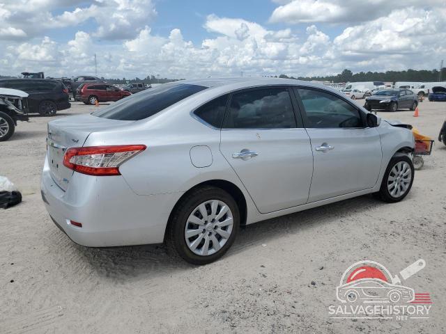 3N1AB7AP2EL686817 2014 NISSAN SENTRA photo no. 3